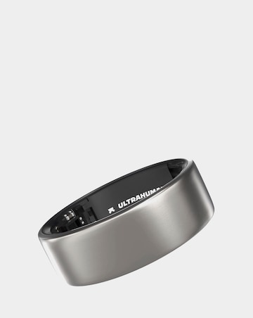 Ultrahuman Ring AIR Bluetooth Smart Ring - Raw Titanium - Size 10