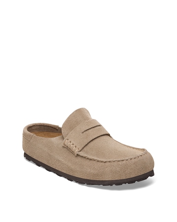 Birkenstock Classic Suede Naples Loafer - Taupe