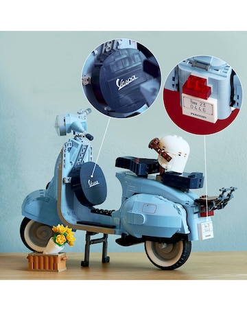 LEGO Vespa 125 Scooter Model Building Set for Adults 10298