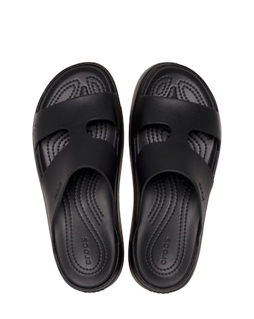 Crocs Black Getaway Platform Strap Sandal