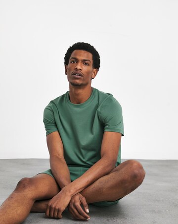 Pack Of Two Cut and Sew Tee and Shorts Set