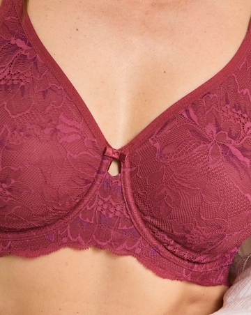 Triumph Amourette Charm Minimiser Wired Bra Wine