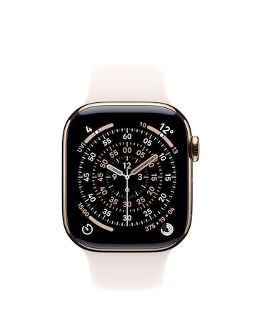 Apple Watch Series 11 GPS + Cellular 46mm - Light Blush Sport Band - M/L