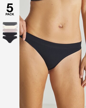 Dorina Rosanne 5 Pack Seamfree Briefs