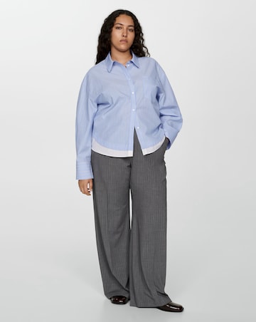 Mango Striped Double Shirt