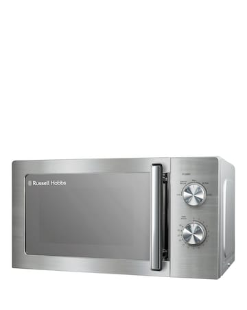 Russell Hobbs 20L Stainless Steel Manual Microwave