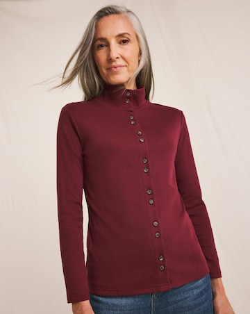 Julipa Button Through Jersey Cardigan