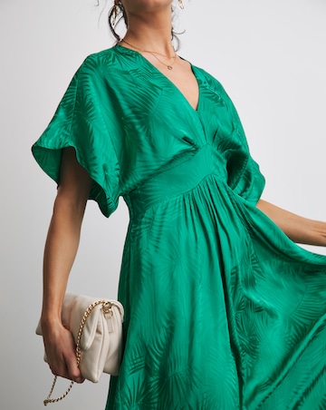 Kimono Jacquard Ocassion Dress