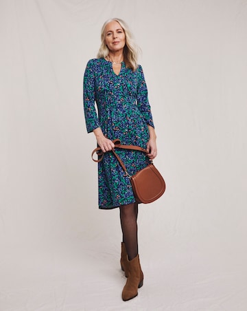 Julipa Pintuck Soft Touch Jersey Dress