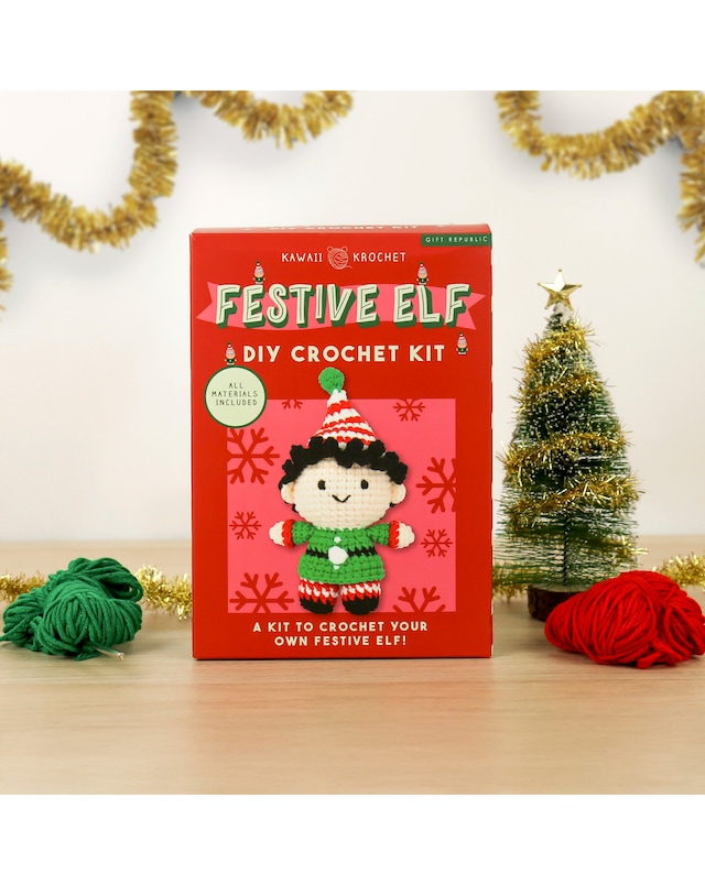 Christmas Elf Crochet Kit