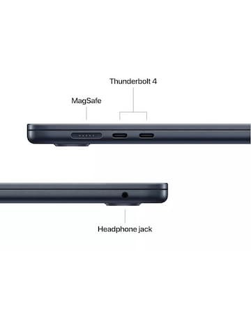 Apple MacBook Air (M4, 2025) 15in 10-Core CPU 10-Core GPU 16GB 512GB - Midnight