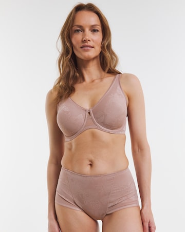 Triumph Wild Rose Sensation Maxi Knicker Choc Mousse