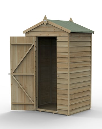 4LIFE Apex Shed 4x3 - Single Door - No Windows (Home Delivery)