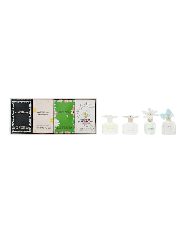 Marc Jacobs 4 Pcs Gift Set: DaisyWild Perfect Daisy Eau So Fresh Daisy