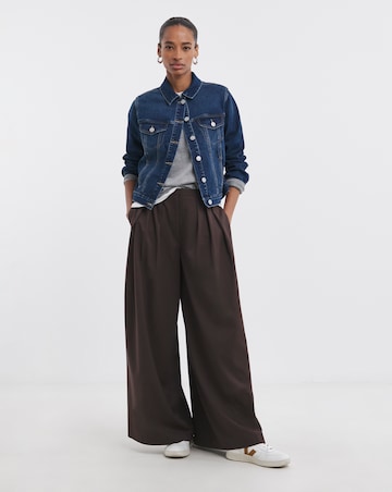 Mid Blue Ultimate Stretch Denim Jacket