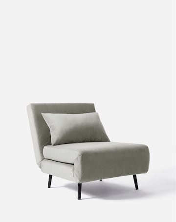 Lena Velvet Chair Bed