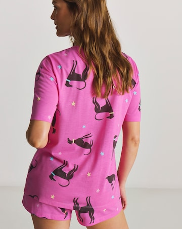 Pretty Secrets Value Pyjama Short Set Dog Print