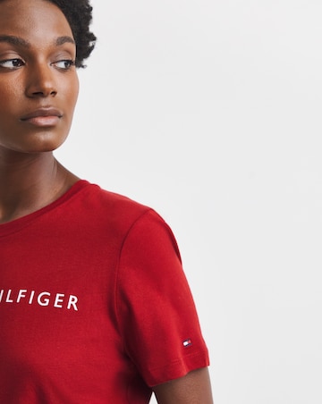 Tommy Hilfiger Logo Short Sleeve Crew Neck