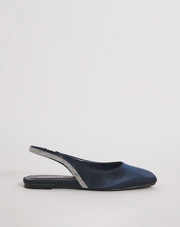 Grace Diamante Detail Shoes Wide E Fit