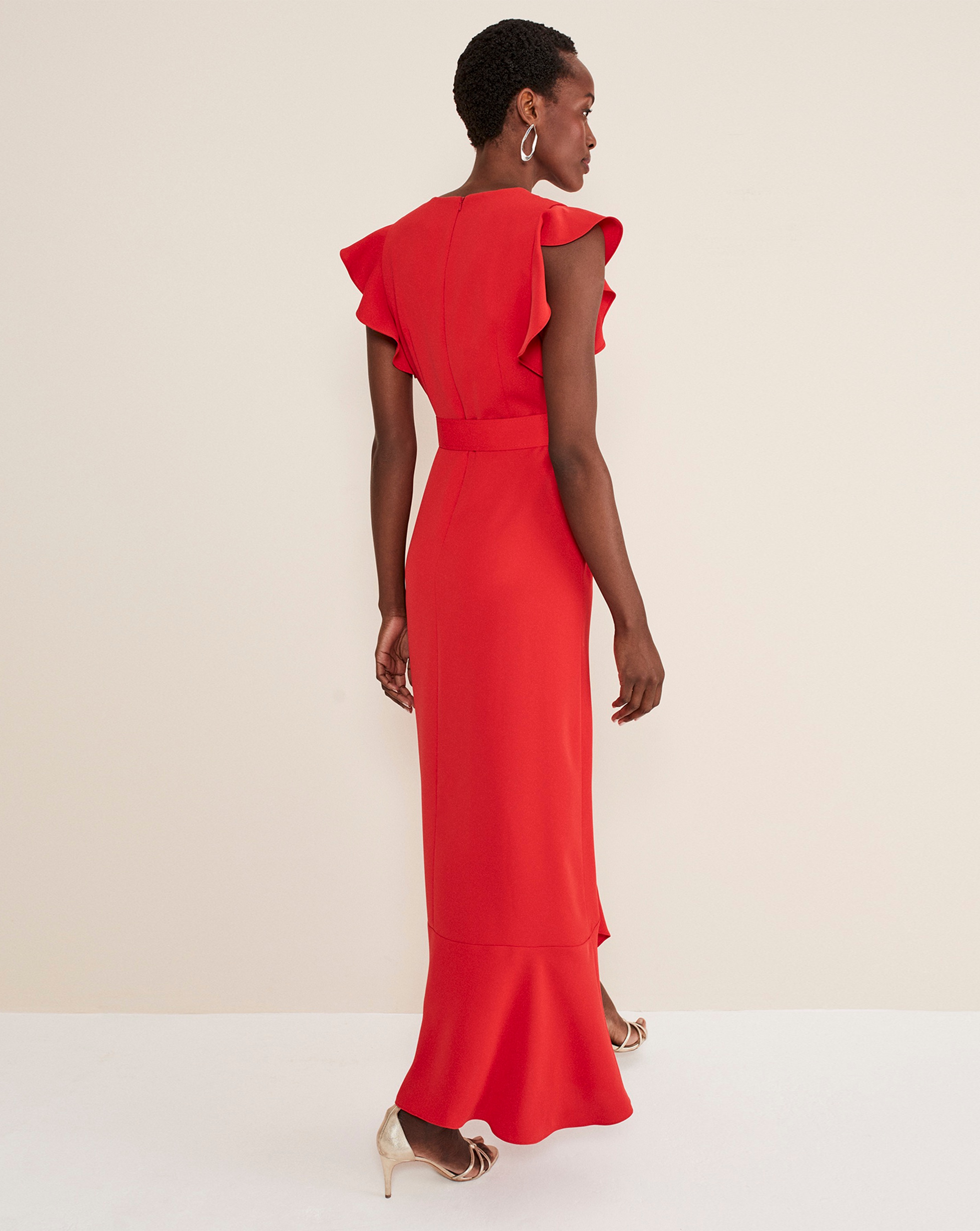 HESIOD FRILL DRESS　the toe HESIOD FRILL DRESS （special summer bag items） A dress made