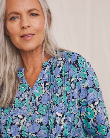 Julipa Pure Cotton Pintuck Top