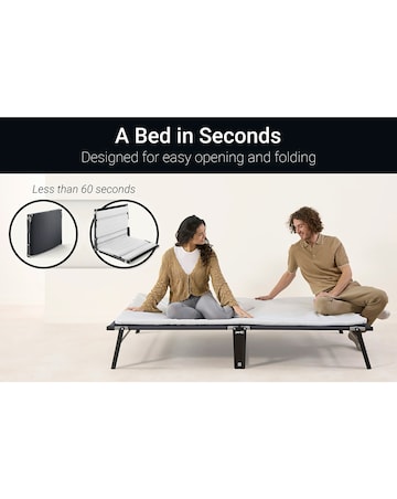 Jay-Be Compact Folding Bed with Mattress - Small Double