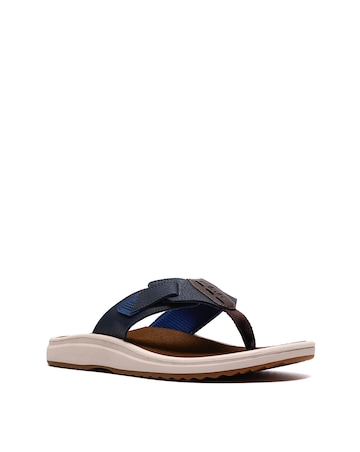 Clarks Brinkley Sandals - Navy