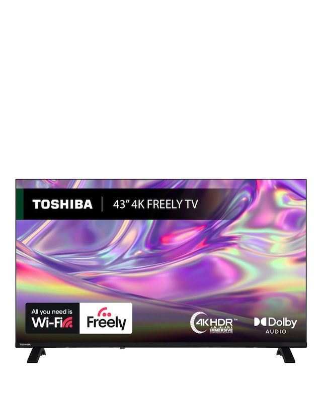 Toshiba 43UV1563DB 43in 4k Ultra HD Smart TV with Freely