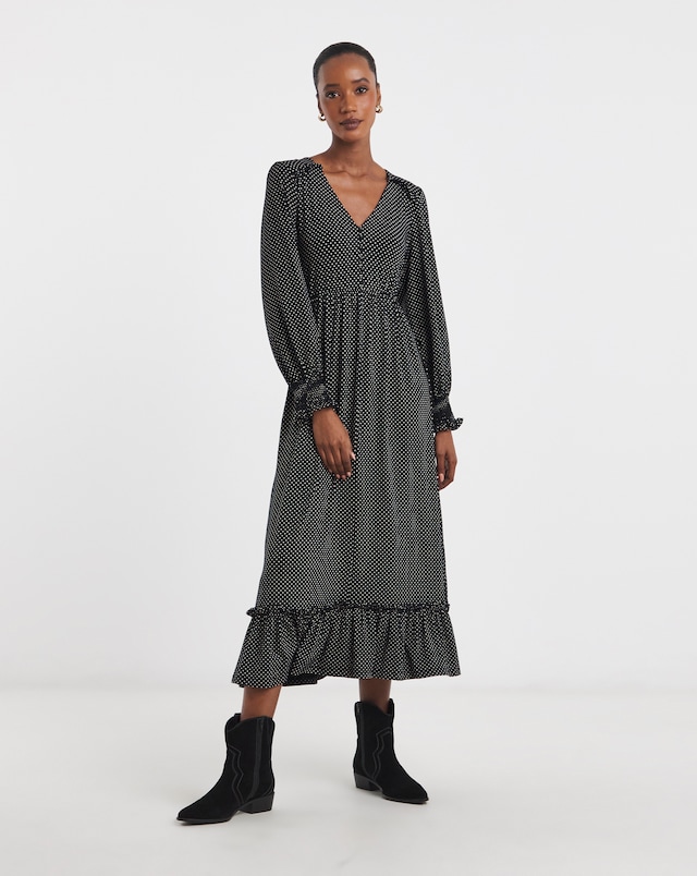Joe Browns Polka Dot Midaxi Dress