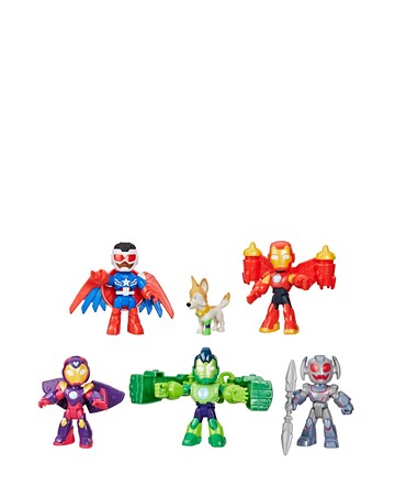 Marvel Iron Man and his Awesome Friends Armored-Up Avengers Pack Action Figures