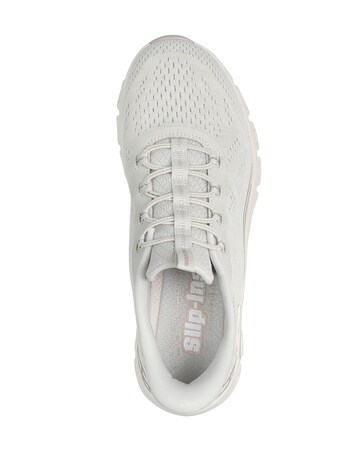 Skechers Off White Glide-Step Elevate Amaze Slip-In Trainers - Standard Fit (D)