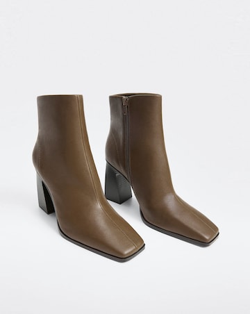 Mango Yves Heeled Ankle Boots