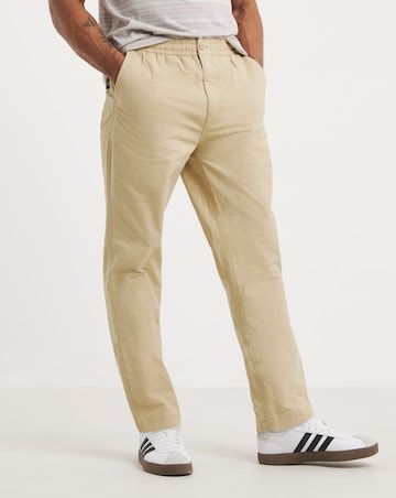 Ripstop Tapered Elasticated Stretch Trouser