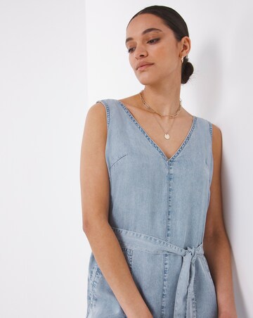 Lyocell Belted Jumpsuit