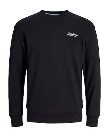 Jack & Jones Beau Logo Sweatshirt - Black
