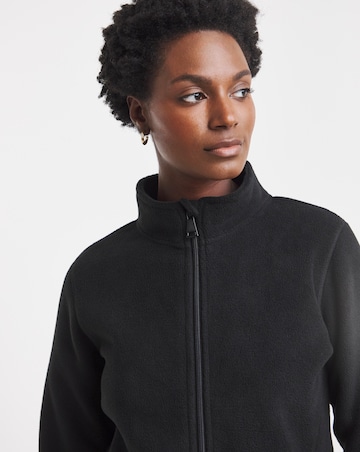 Zip Up Slim Fleece Jacket