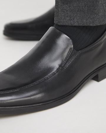 Clarks Howard Edge Shoes - Black