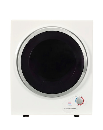 Russell Hobbs RH3VTD800 2.5kg Compact Vented Tumble Dryer - White