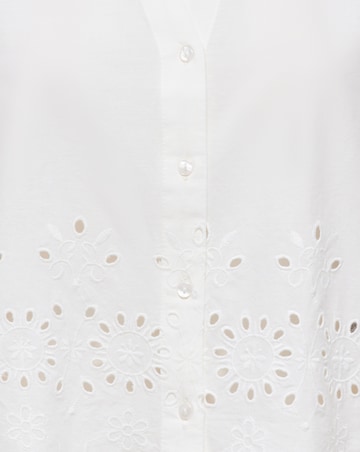 JdY Marina Half Sleeve Embroidery Shirt