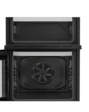 Hotpoint HDE6VDW 60cm Electric Double Cooker with Multiflow Installation