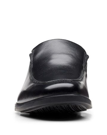 Clarks Howard Edge Wide Fit Shoe - Black