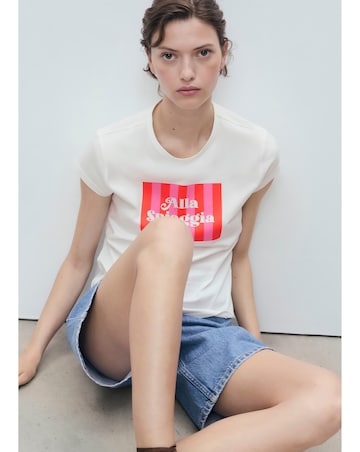 Mango Graphic T-Shirt