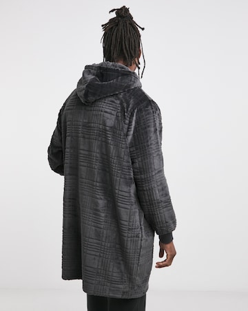 Clipped Oversized Hoodie