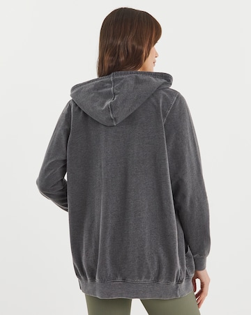 The Longline Zip Hoodie