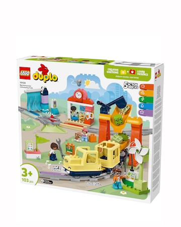 LEGO DUPLO Big Interactive Community Toy Train Set 10428