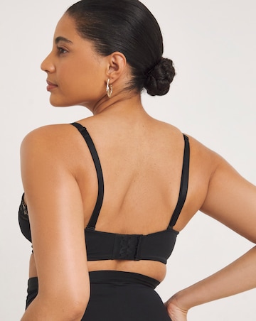 MAGISCULPT Lace And Mesh Underwire Padded Multiway Bra B-F - Black