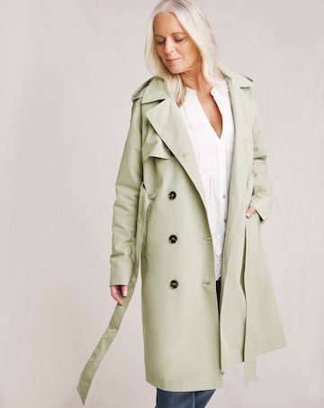 Julipa Reversible Quilted Trench Coat