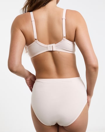 Pretty Secrets (2 Pack) Rachel Embroidery Deep Briefs Blue/Cream