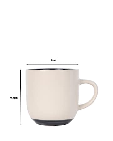 Waterside Brushed Monochrome 16 Piece Dinner Set