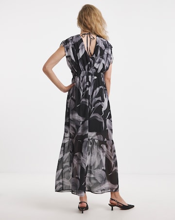 Religion V Neck Maxi Dress